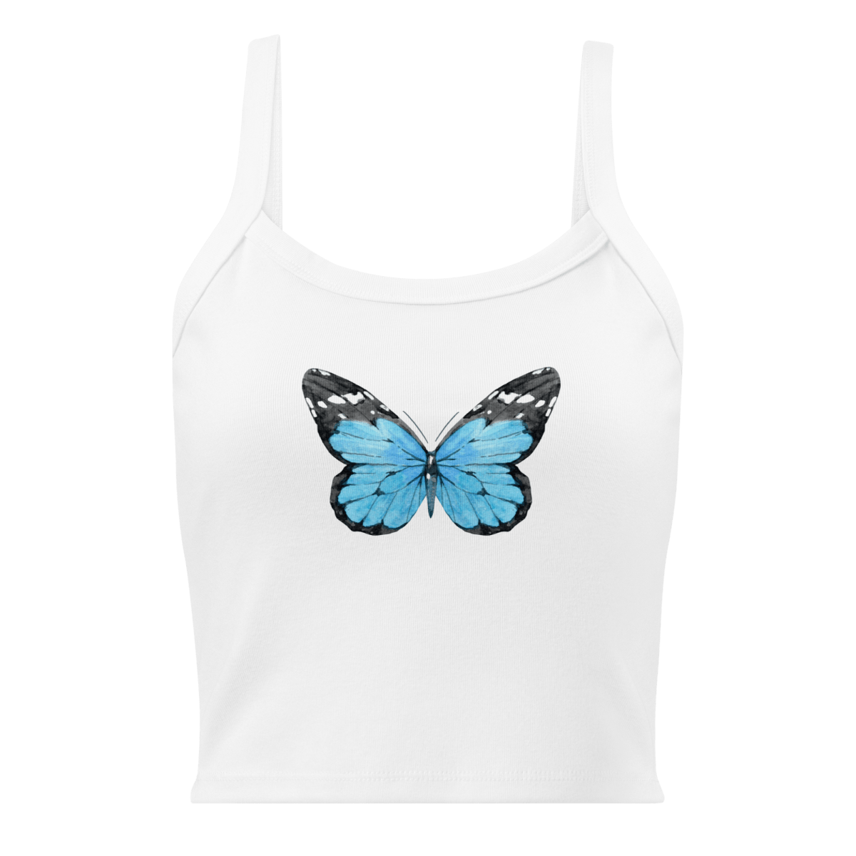 Blue Butterfly Tank Top - Polychrome Goods 🍊