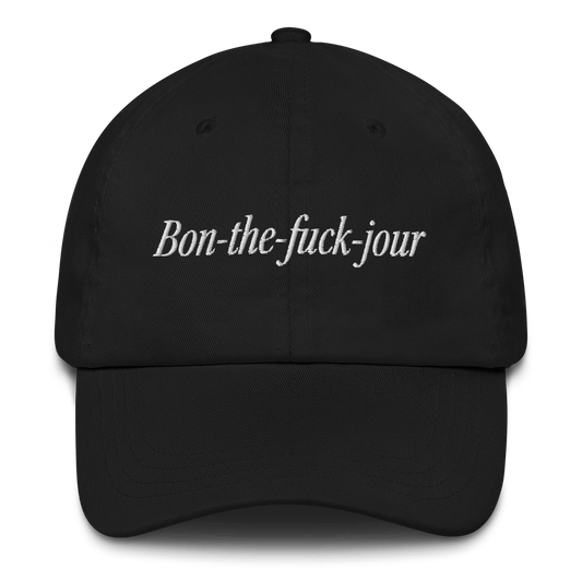 Bon - the - fuck - jour Embroidered Hat - Polychrome Goods 🍊
