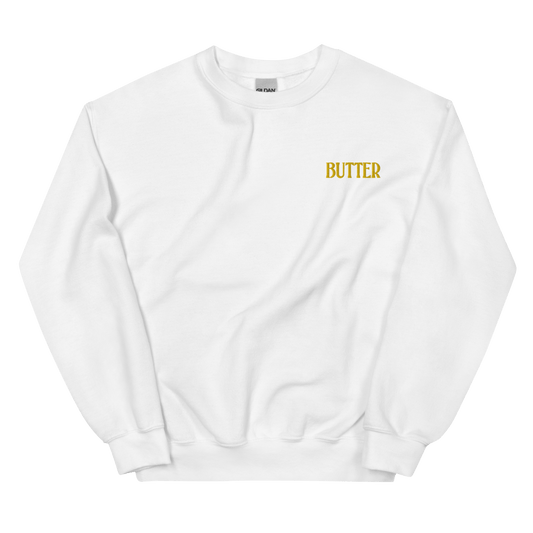 BUTTER Embroidered Sweatshirt - Polychrome Goods 🍊