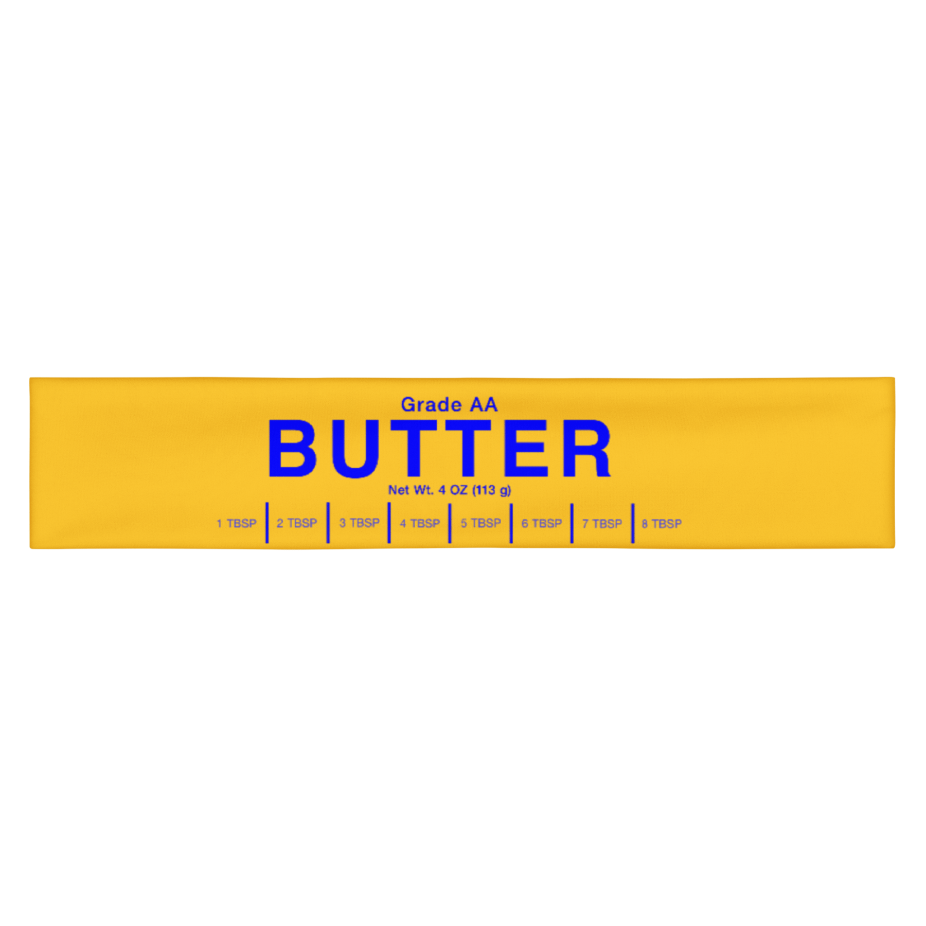 Butter Headband Fun Novelty Yellow Blue Onesize Fits Most Butter Stick Headband ? – Polychrome Goods main image 2
