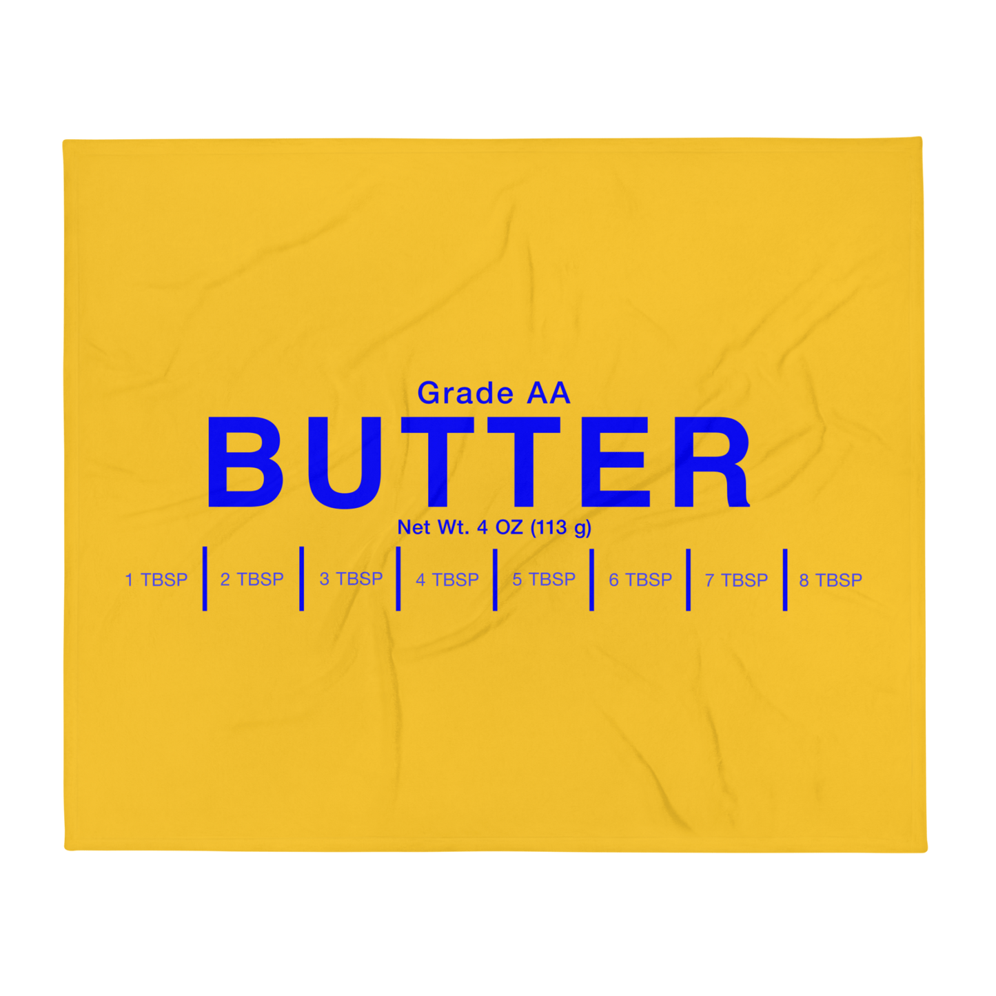 Butter Stick Throw Blanket 🧈 - Polychrome Goods 🍊