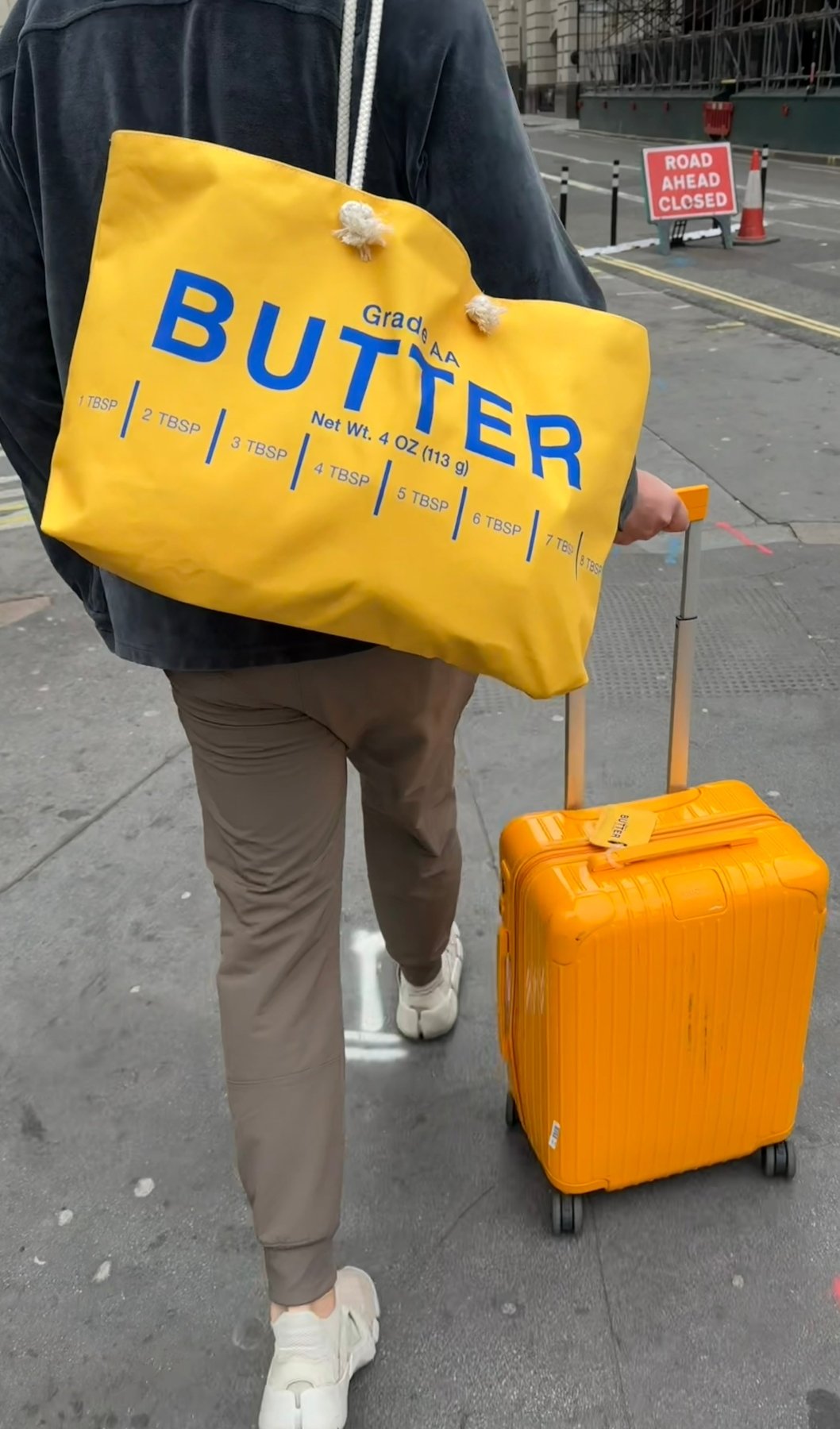 Butter Weekender Tote Bag 🧈 - Polychrome Goods