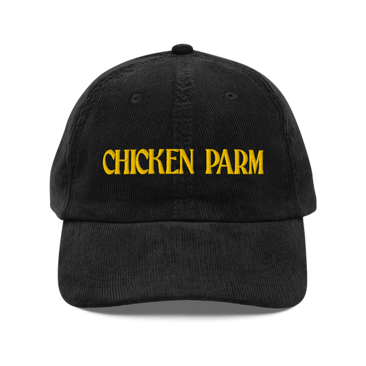 Chicken Parm Embroidered Corduroy Hat - Polychrome Goods 🍊