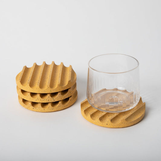 Coaster Set | Marigold Terrazzo - Polychrome Goods 🍊