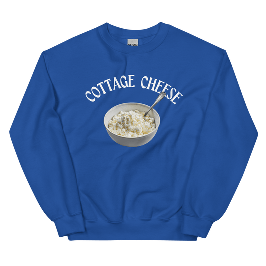 Cottage Cheese Sweatshirt - Polychrome Goods 🍊