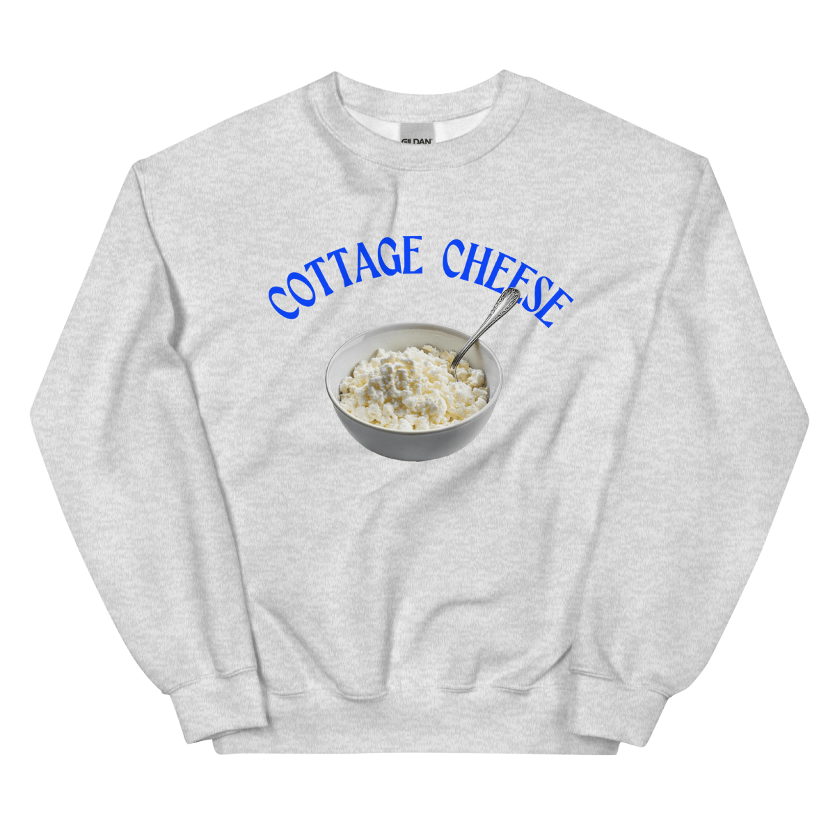 Cottage Cheese Sweatshirt - Polychrome Goods 🍊