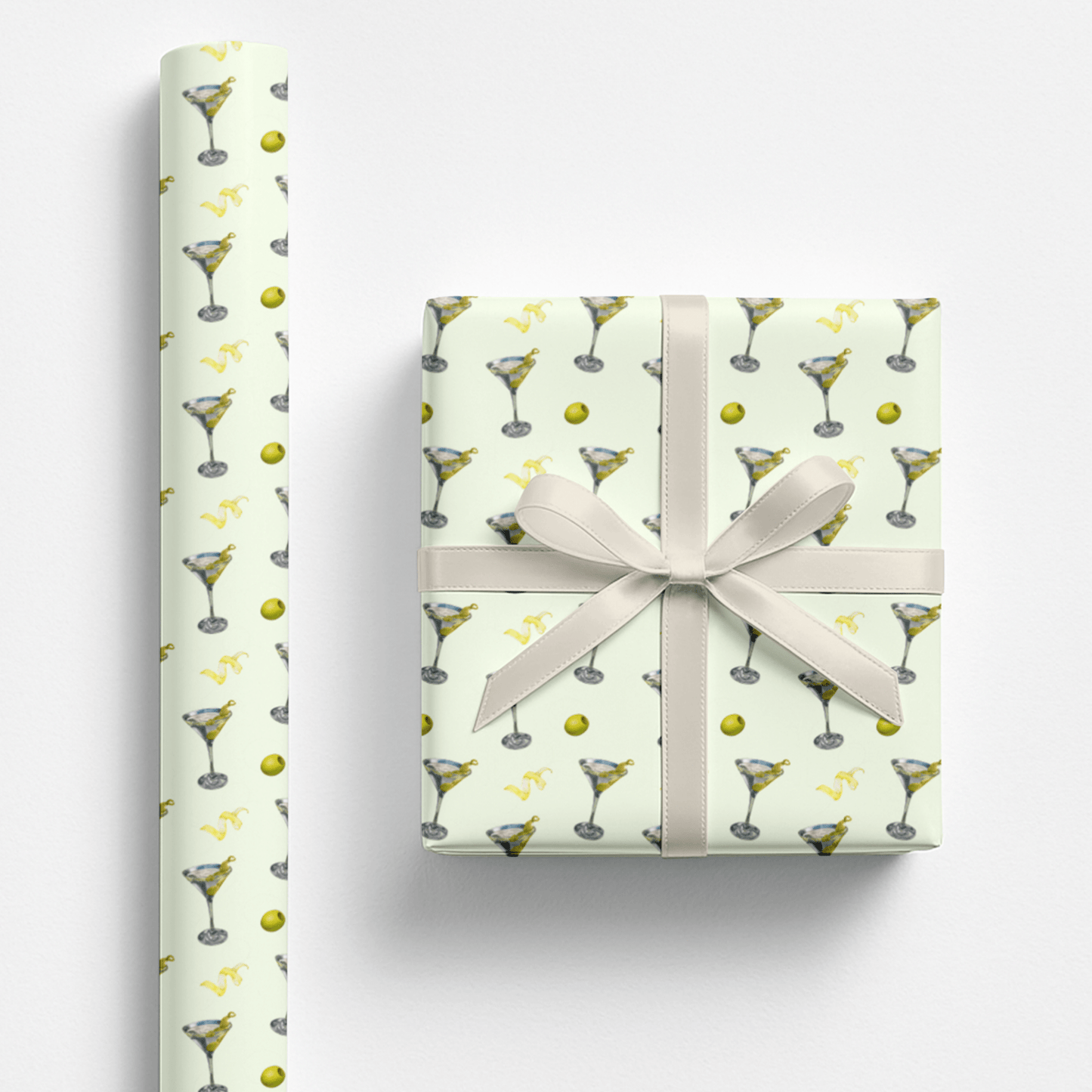 Dirty Martini 🍸 Wrapping Paper - Polychrome Goods