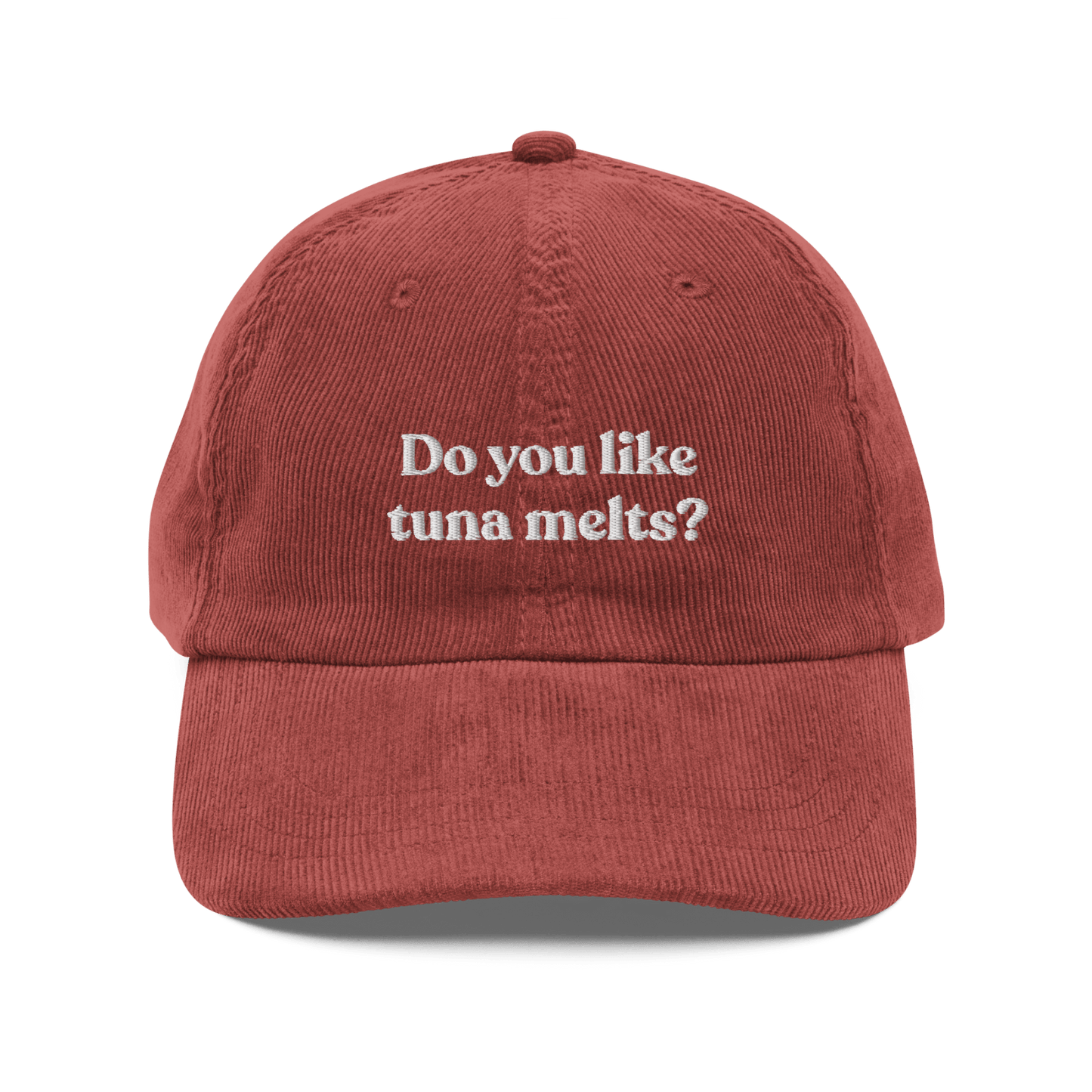 Do You Like Tuna Melts? Embroidered Hat - Polychrome Goods