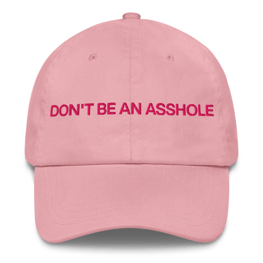 DON'T BE AN ASSHOLE Hat - Polychrome Goods 🍊