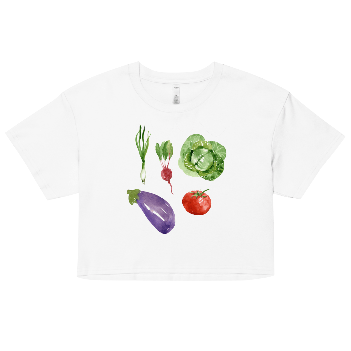 Eat Your Veggies Crop Top - Polychrome Goods 🍊