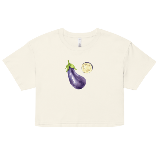 Eggplant 🍆 Crop Top - Polychrome Goods 🍊
