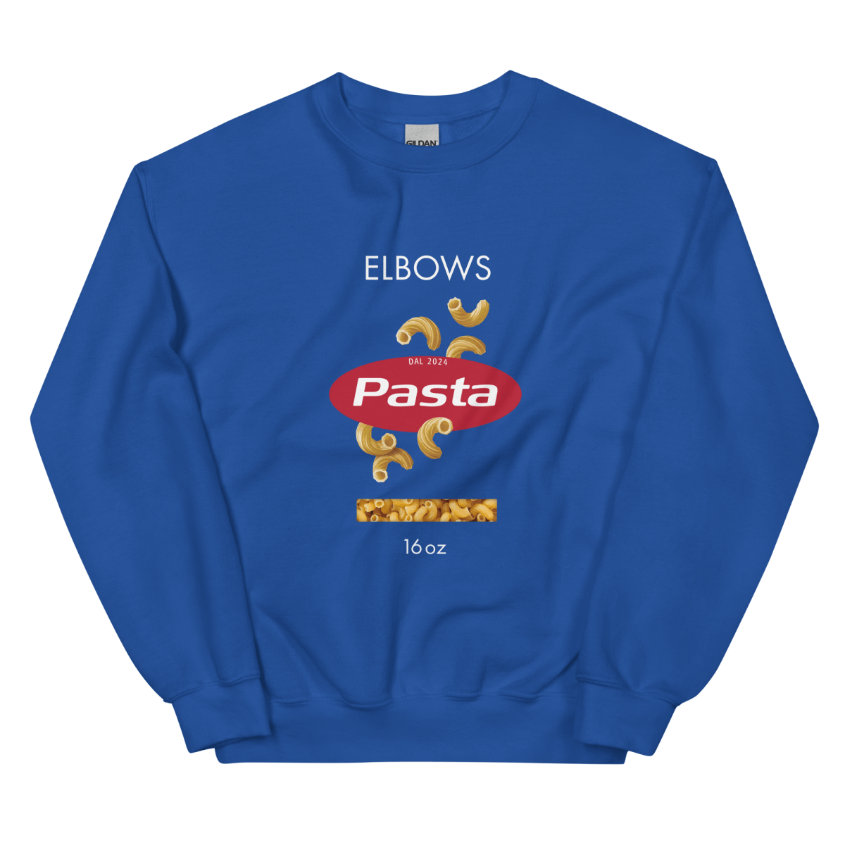 Elbows Pasta Sweatshirt - Polychrome Goods π