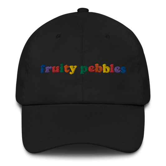 Fruity Pebbles Embroidered Hat - Polychrome Goods 🍊