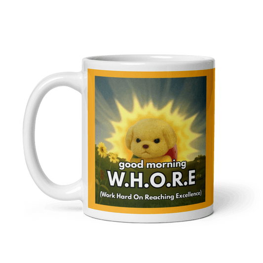 Good morning, WHORE Mug - Polychrome Goods