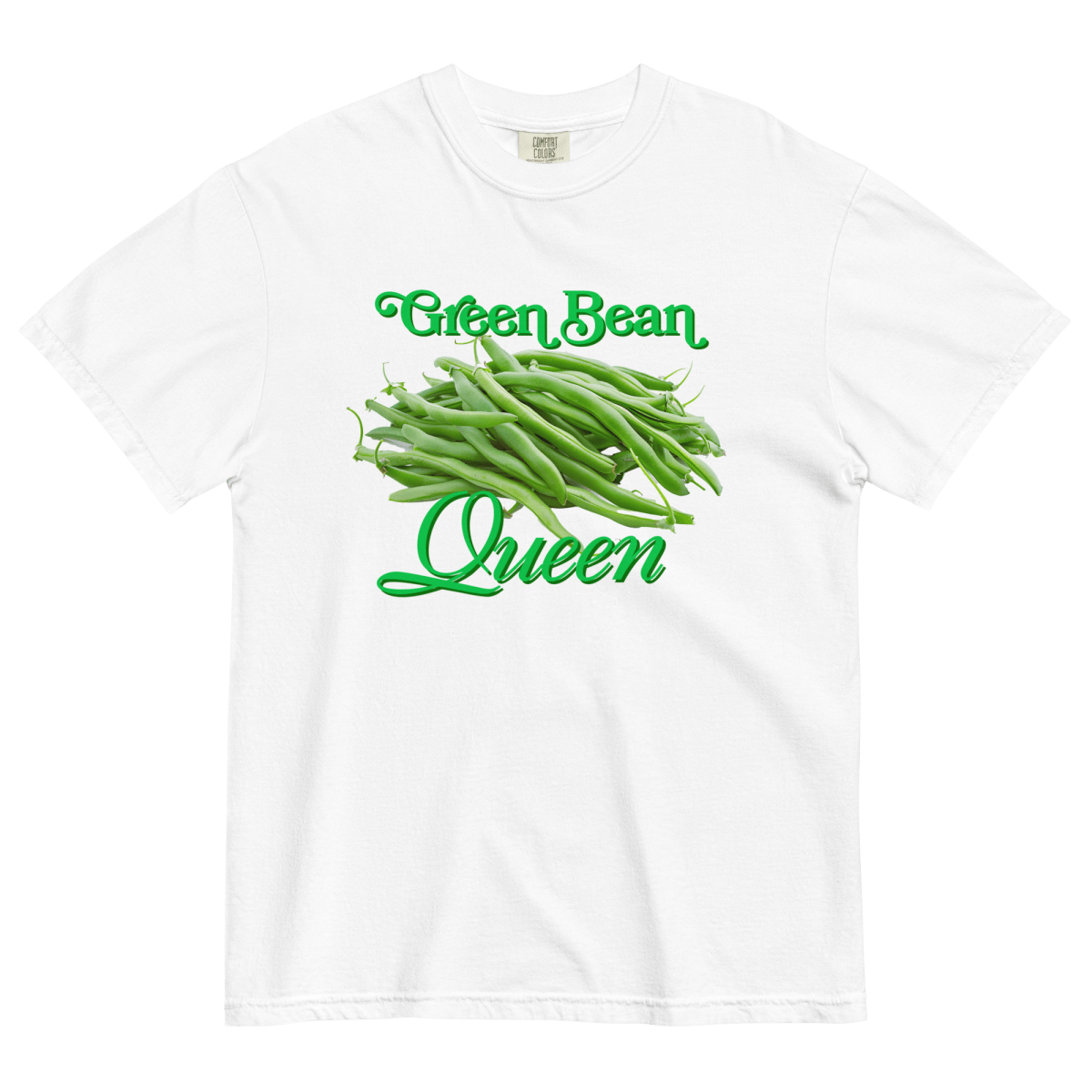Green Bean Queen Thanksgiving Shirt - Polychrome Goods ๐