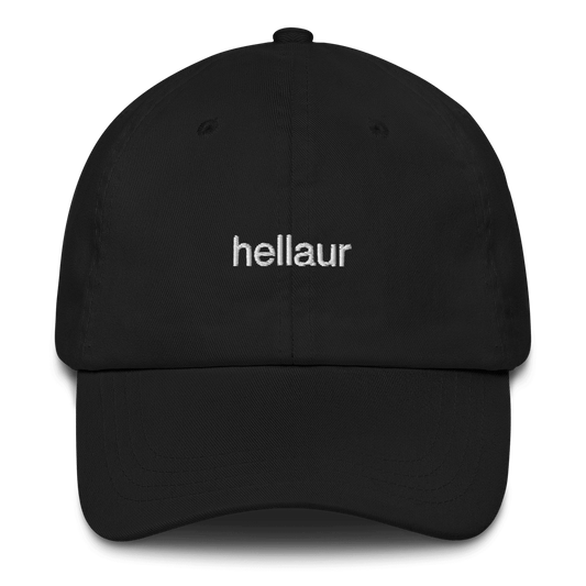 hellaur Embroidered Hat - Polychrome Goods 🍊