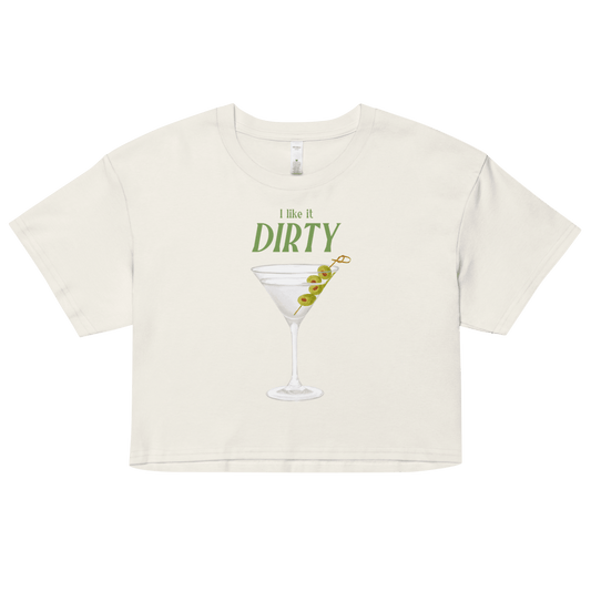 I Like It Dirty Martini Crop Top - Polychrome Goods 🍊