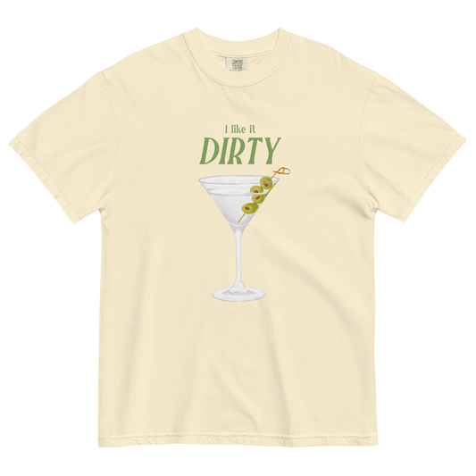 I Like It Dirty Martini Shirt - Polychrome Goods 🍊