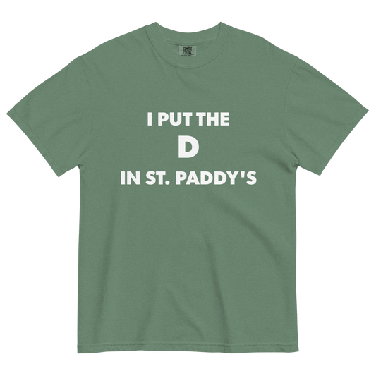 I put the D in St. Paddy's Shirt - Polychrome Goods 🍊
