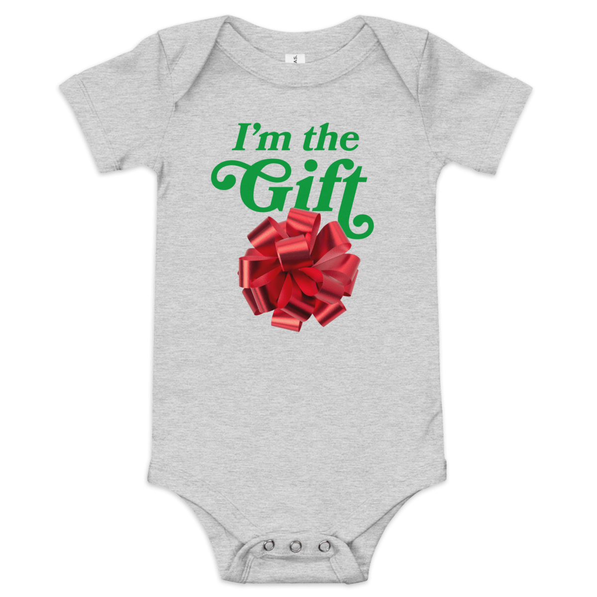 I'm the Gift Christmas Holiday Baby Onesie 🎁 – Polychrome Goods