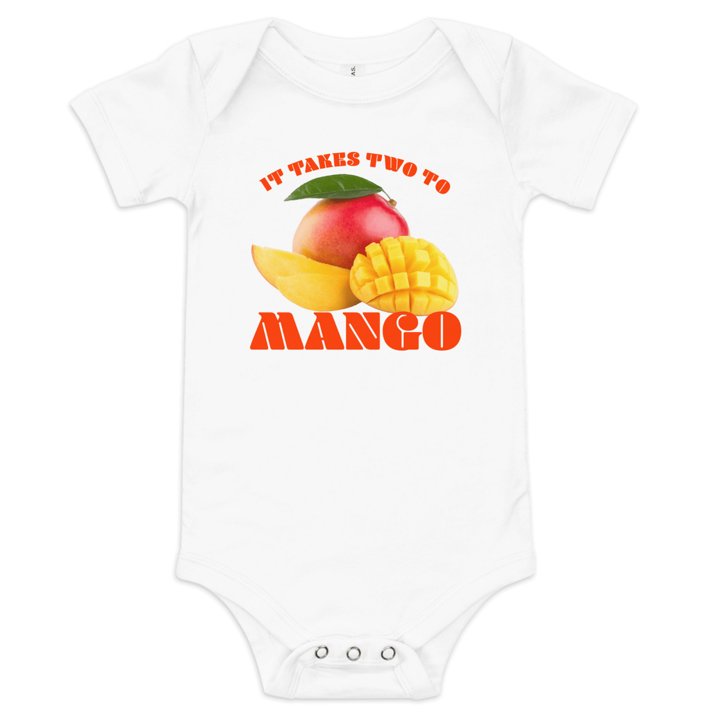 It Takes Two To Mango π₯ Baby Onesie - Polychrome Goods π