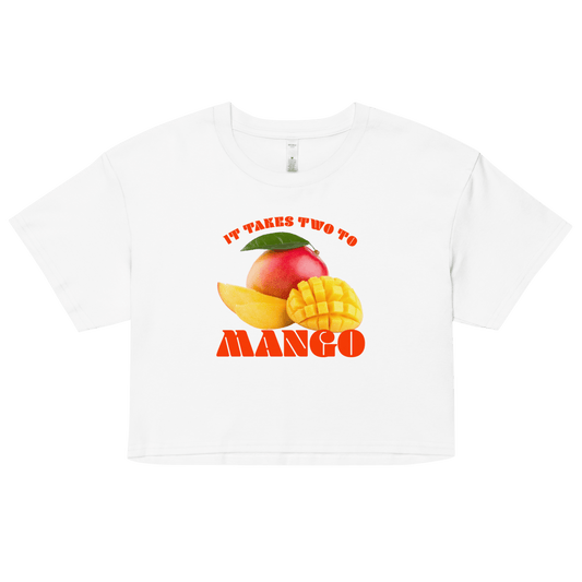 It Takes Two To Mango 🥭 Crop Top - Polychrome Goods 🍊