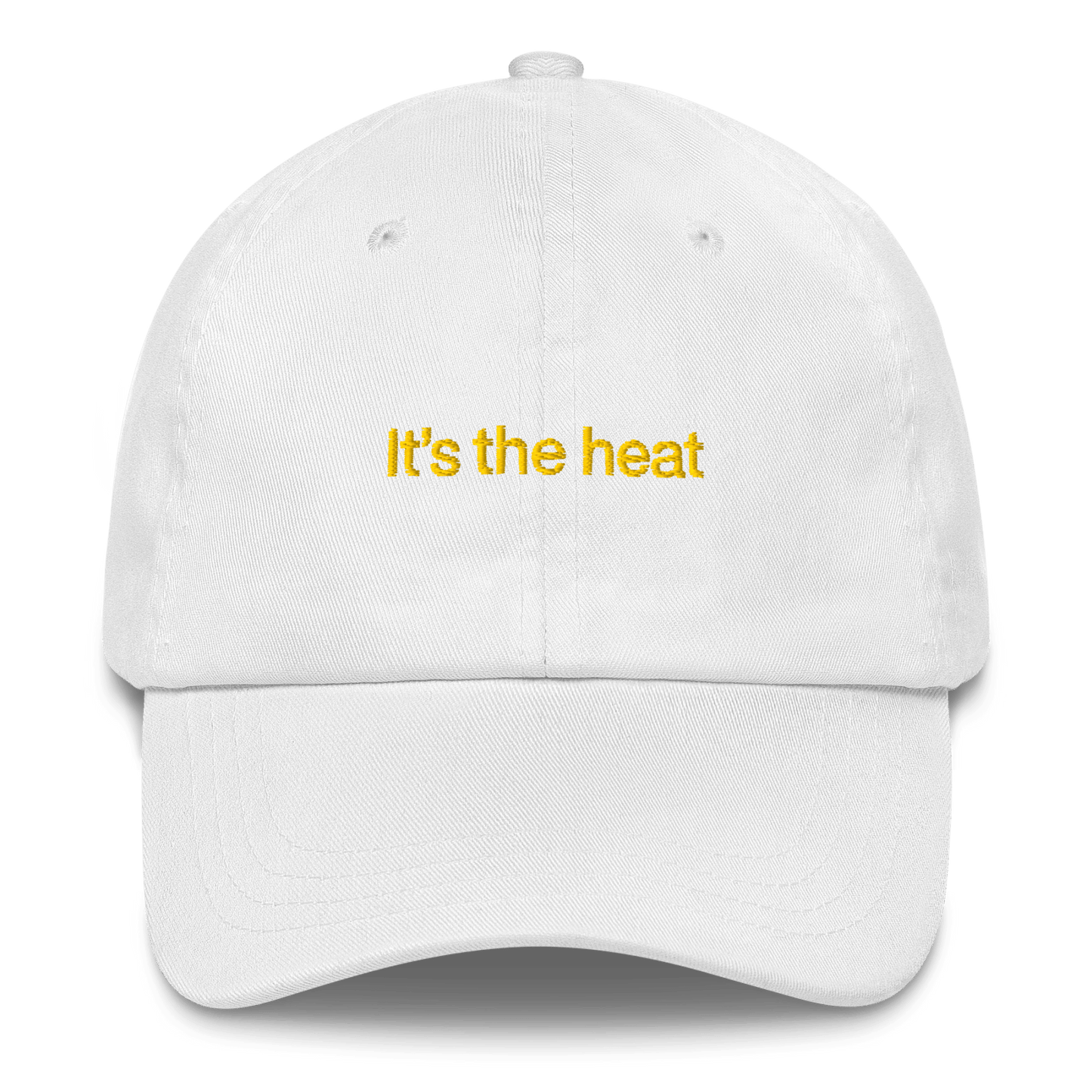 It’s the heat Embroidered Hat - Polychrome Goods 🍊