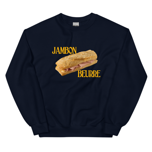 Jambon Beurre Sweatshirt - Polychrome Goods 🍊