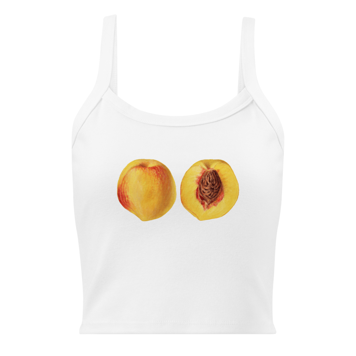 Juicy Summer Peach Tank Top - Polychrome Goods 🍊