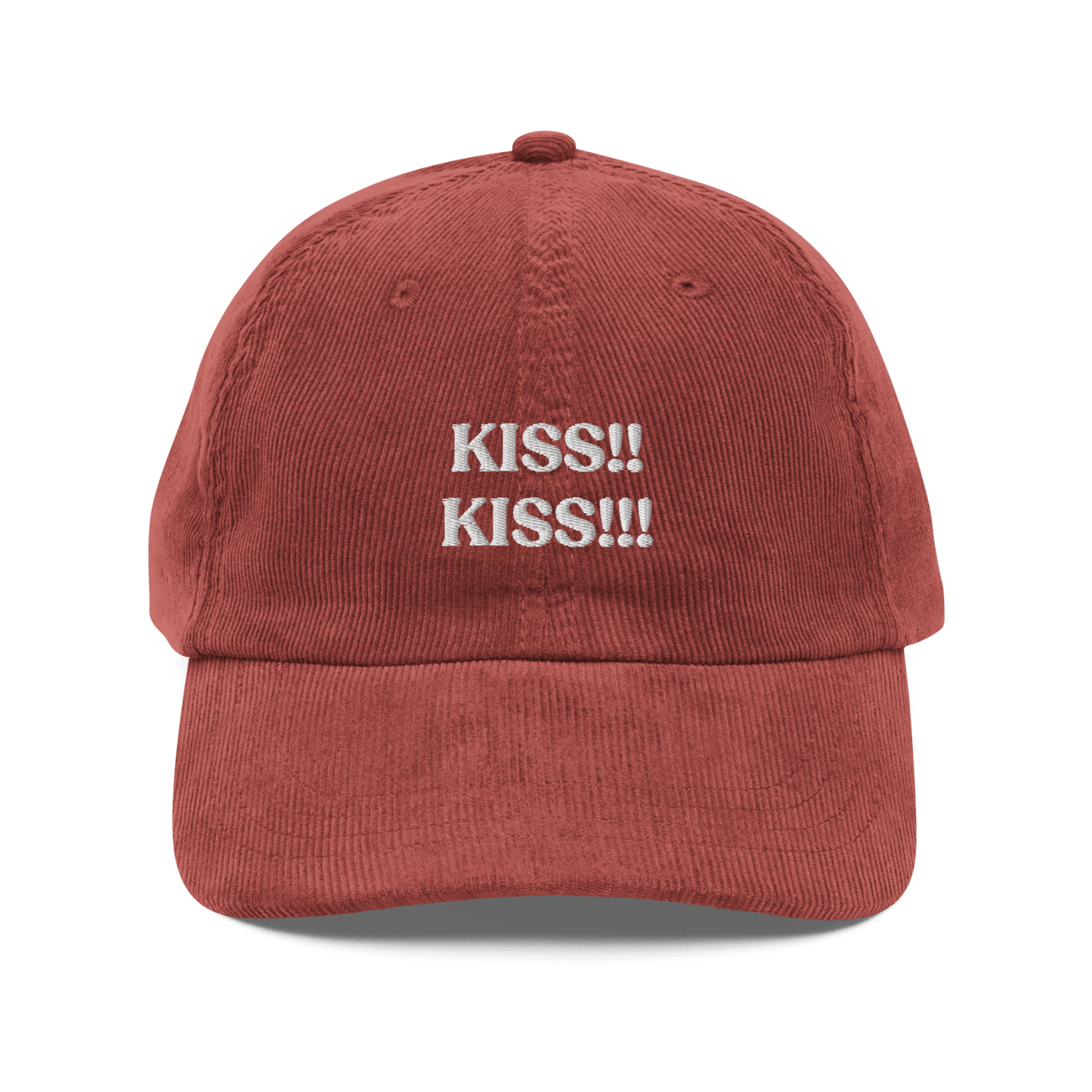 Kiss!! Kiss!! Embroidered Hat - Polychrome Goods