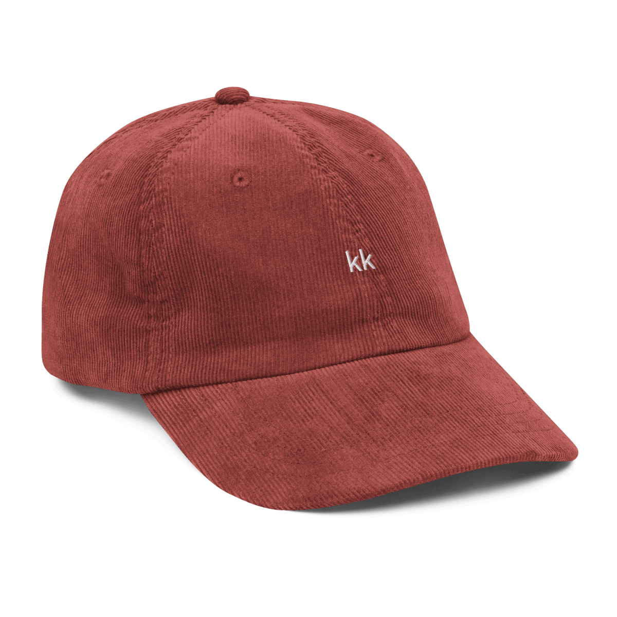 'kk' Vintage Corduroy Cap - Polychrome Goods 🍊