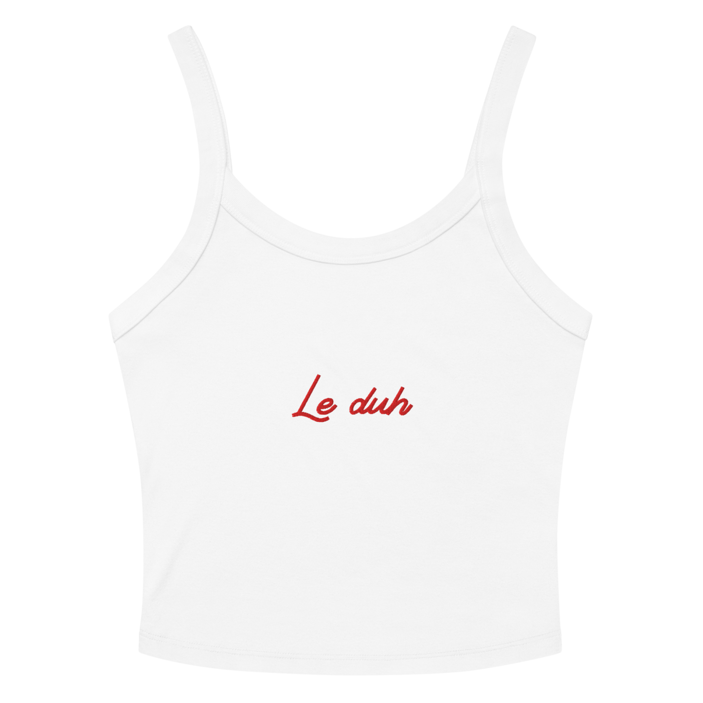 Le Duh Embroidered Tank Top - Polychrome Goods 🍊