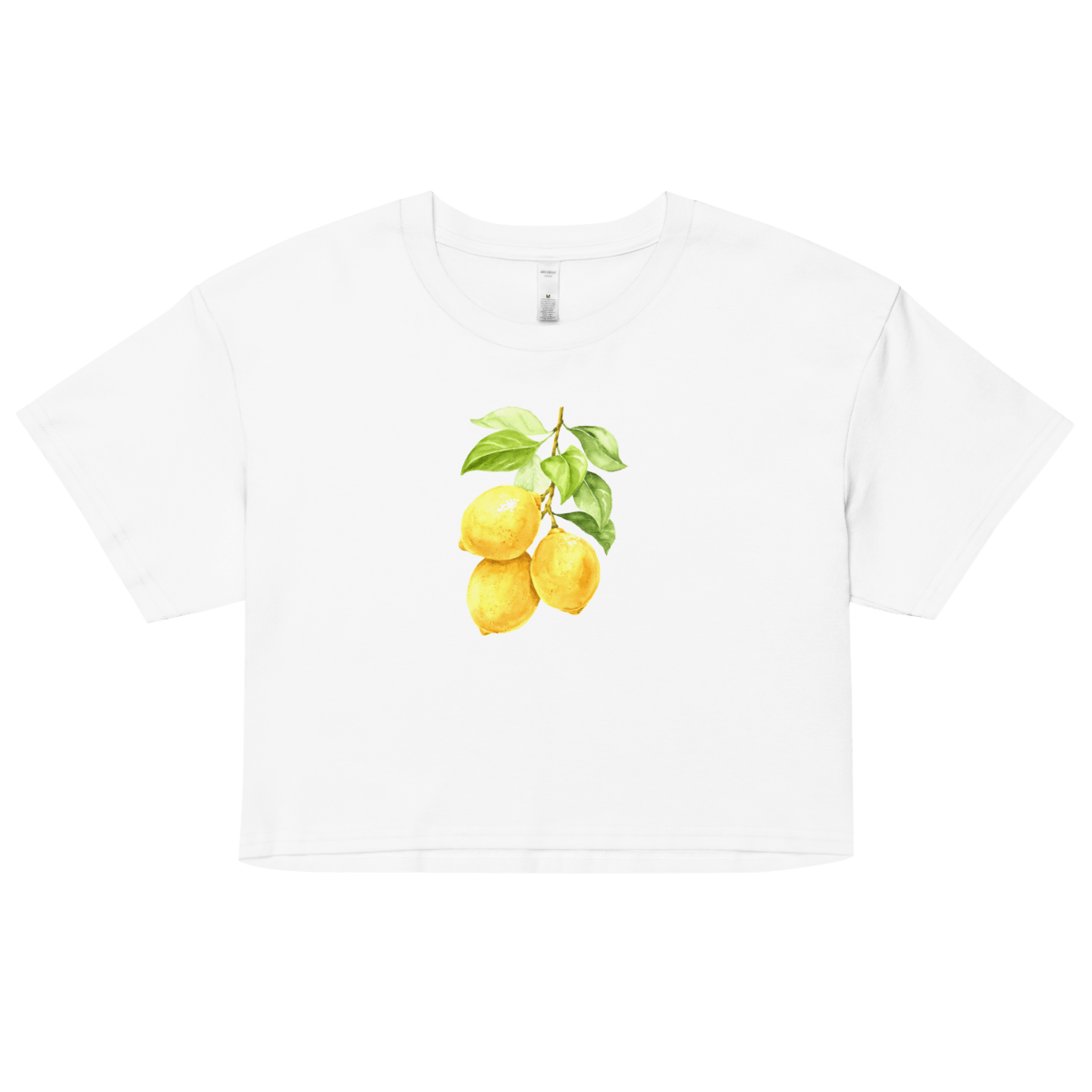 Lemons 🍋 Crop Top - Polychrome Goods 🍊