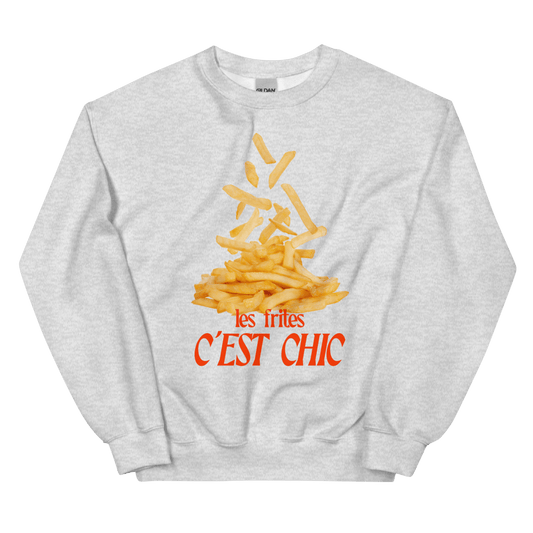 Les Frites, C'est Chic 🍟 Sweatshirt - Polychrome Goods 🍊