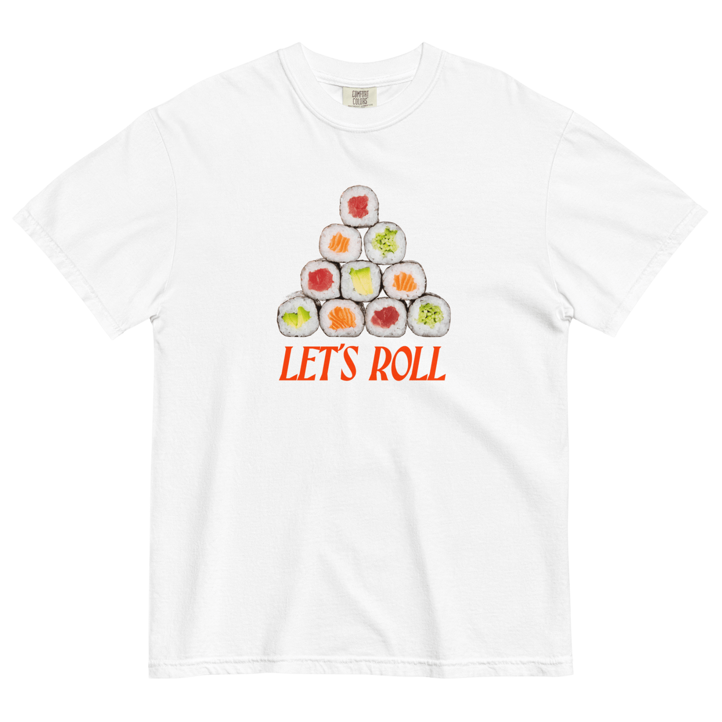 Let's Roll Sushi T-Shirt π£π€ - Polychrome Goods π