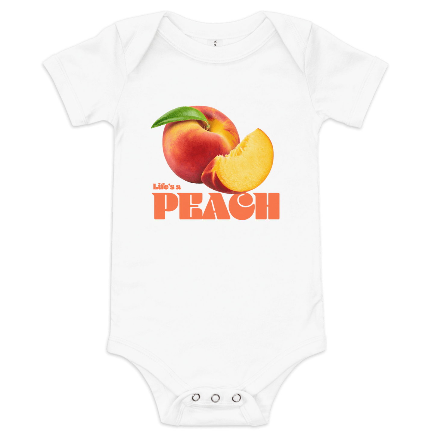 Life's a Peach π Baby Onesie - Polychrome Goods π