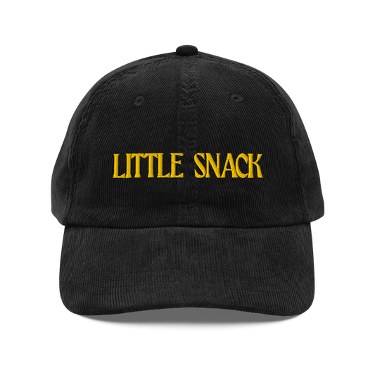 Little Snack Embroidered Corduroy Hat - Polychrome Goods