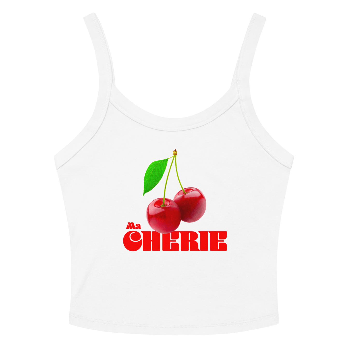 Ma Cherie 🍒 Microrib Tank Top - Polychrome Goods 🍊