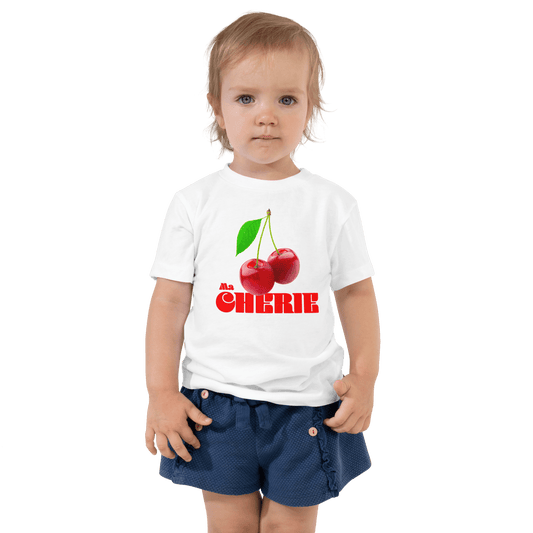 Ma Cherie 🍒 Toddler T-Shirt - Polychrome Goods 🍊