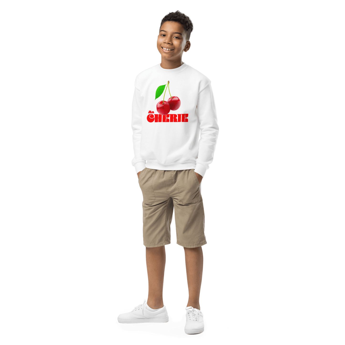 Ma Cherie 🍒 Youth Kids Sweatshirt - Polychrome Goods 🍊