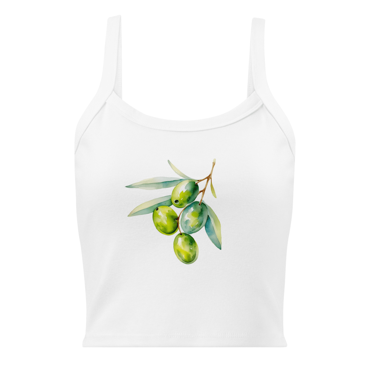 Mediterranean Olives Tank Top - Polychrome Goods 🍊