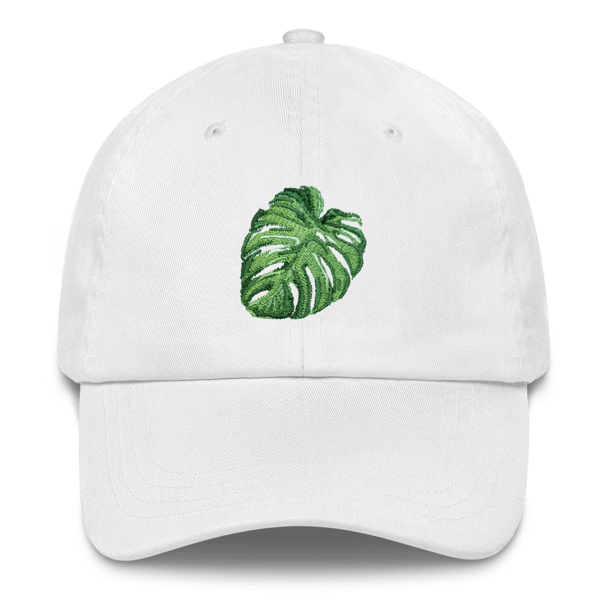 Monstera Leaf Plant Embroidered Hat - Polychrome Goods 🍊