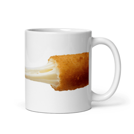 Mozzarella Stick Cheese Pull Mug - Polychrome Goods