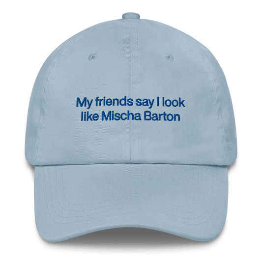 My friends say I look like Mischa Barton Hat - Polychrome Goods 🍊