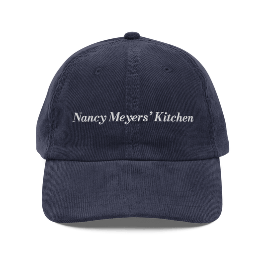 Nancy Meyer's Kitchen Embroidered Corduroy Hat - Polychrome Goods 🍊