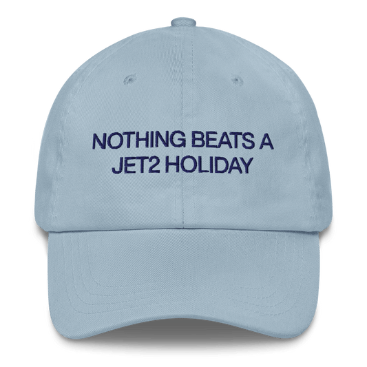 Nothing Beats a Jet2 Holiday Embroidered Hat - Polychrome Goods 🍊