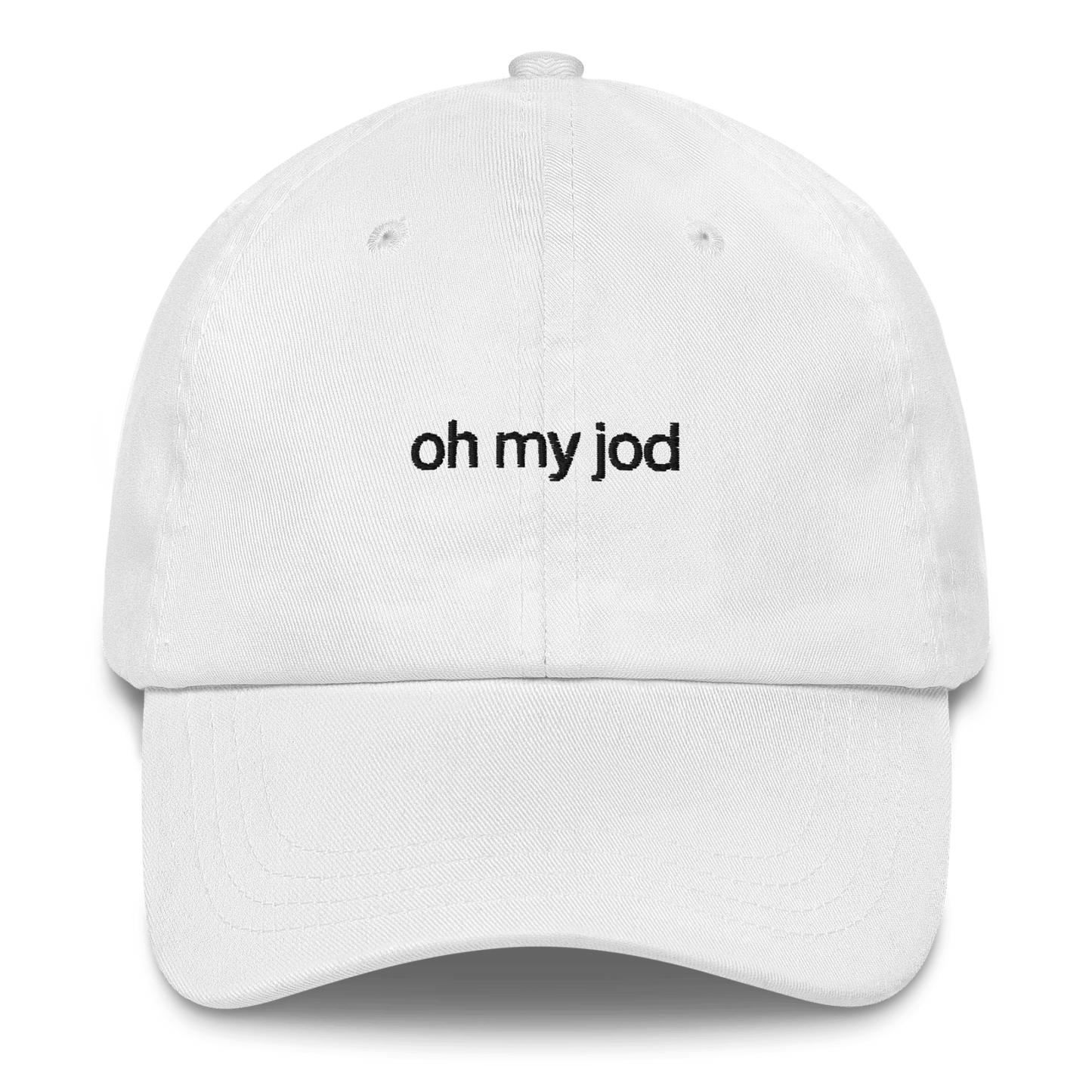 Oh My Jod Embroidered Hat - Polychrome Goods 🍊