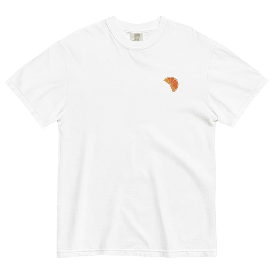 Orange Slice Embroidered T-shirt - Polychrome Goods 🍊