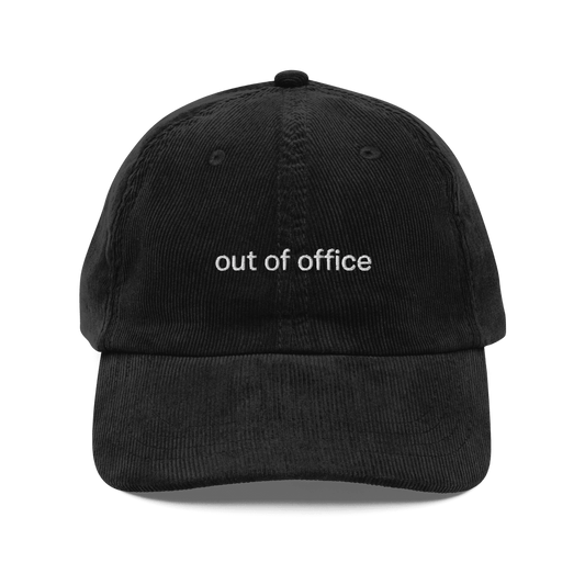 Out of Office Embroidered Hat - Polychrome Goods 🍊