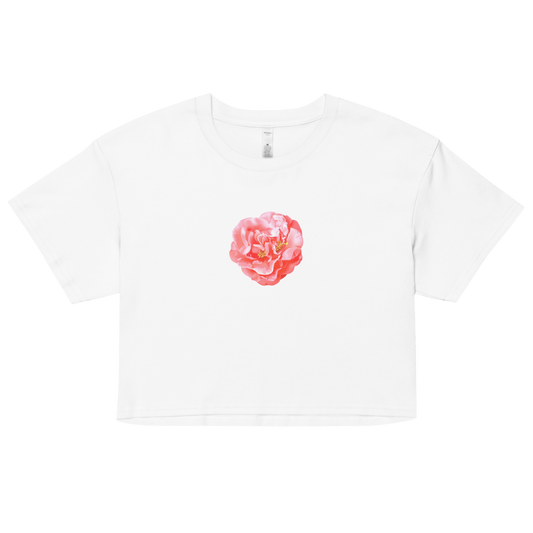 Peony Flower Crop Top - Polychrome Goods 🍊